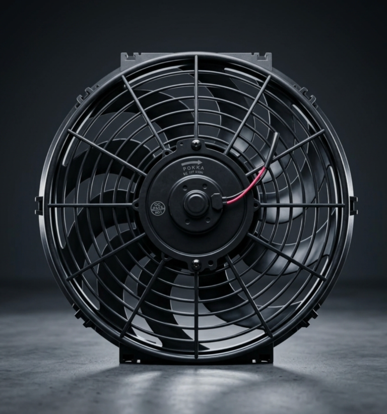 12V auto radiator cooling fan, car condenser cooling fan aftermarket replacement part