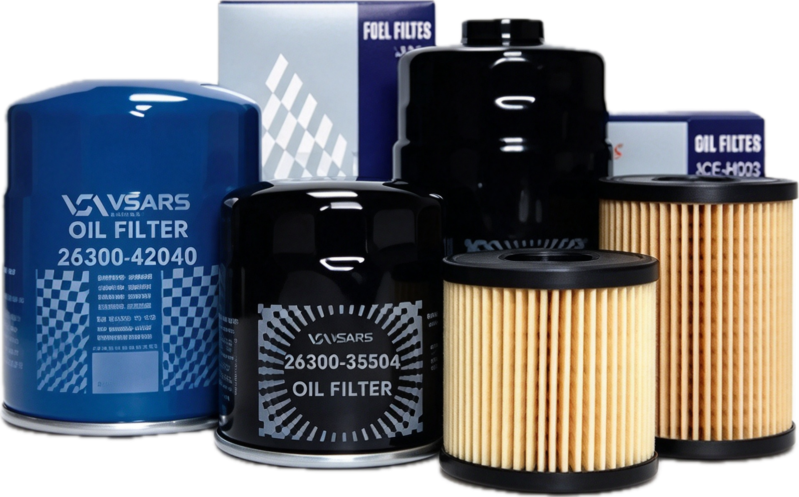 Auto oil filter, car engine spare parts for vehicle maintenance